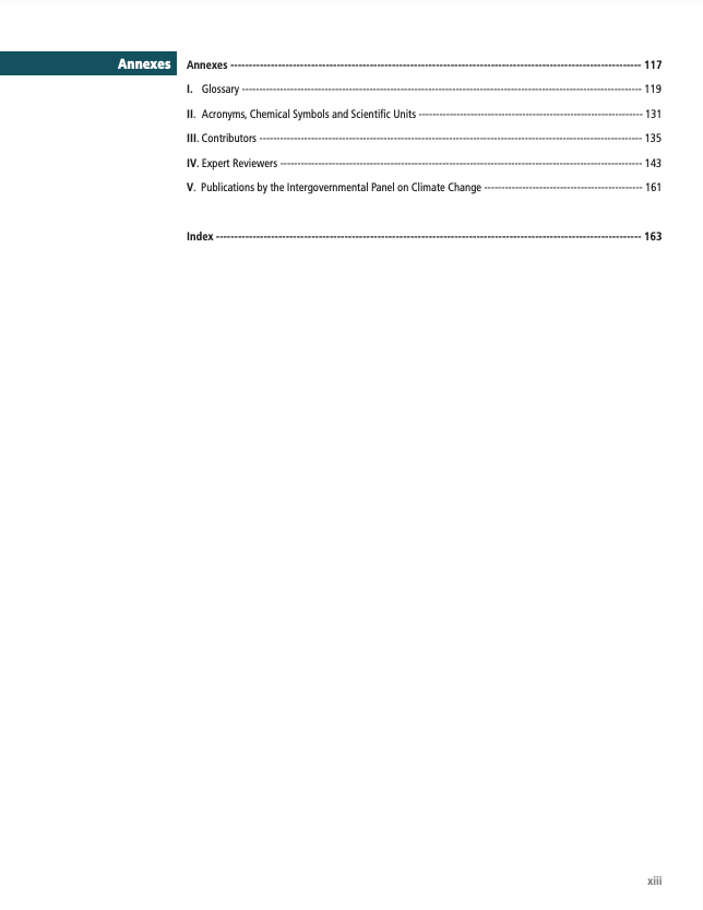 IPCC Sixth Assessment Report - Climate Change 2023