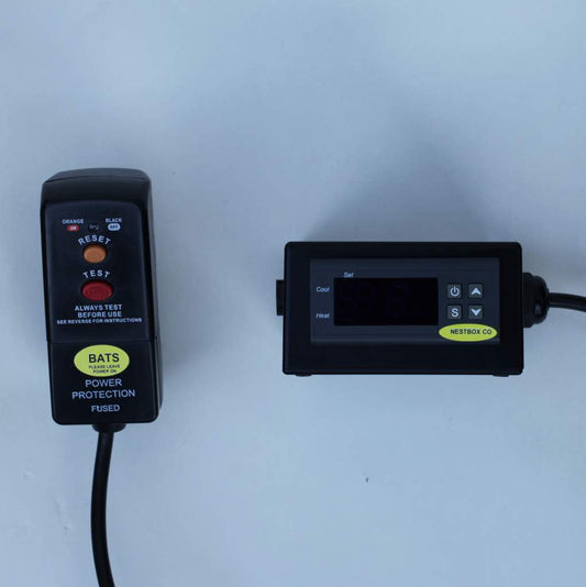 heated bat box digital temperature control