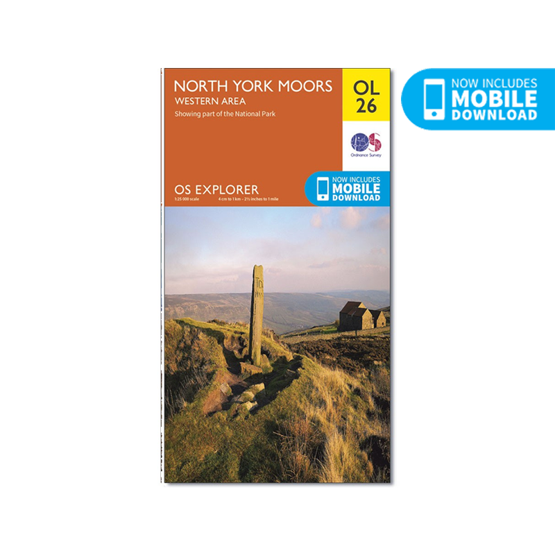 OS Map North York Moors - OL26