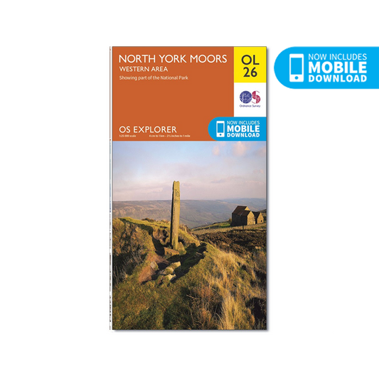 OS Map North York Moors - OL26