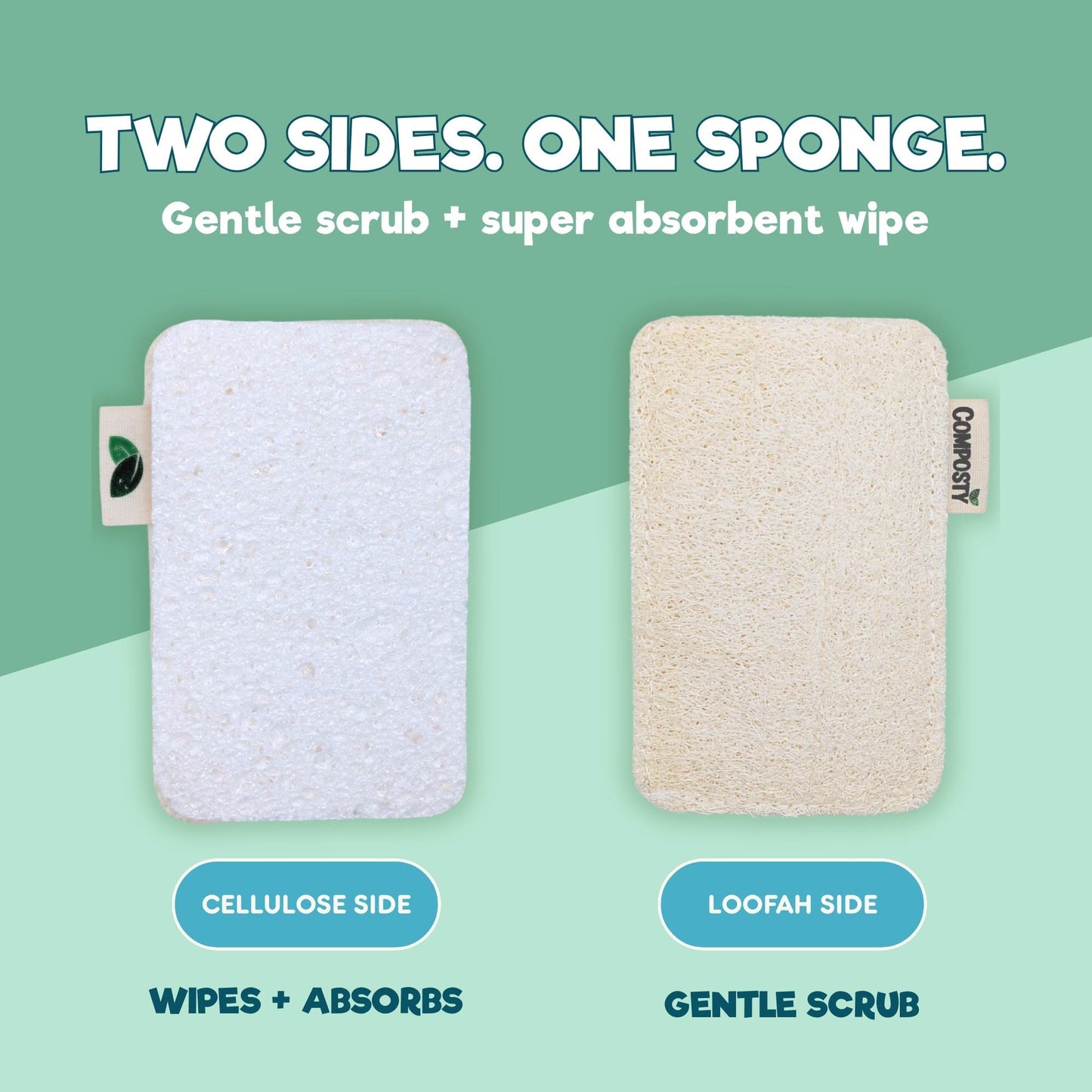 Loofah Scourer Eco Sponges