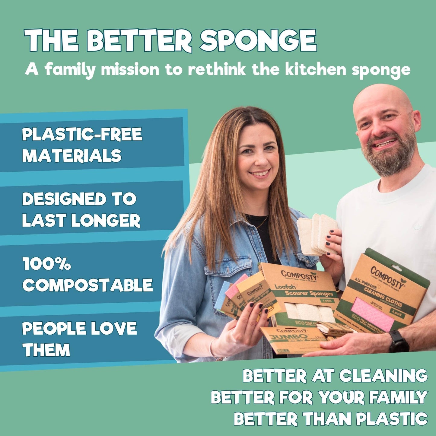 Loofah Scourer Eco Sponges