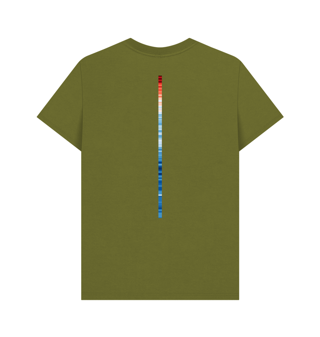 Climate Stripes - 100% Organic Cotton T-Shirt