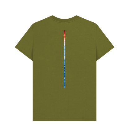 Climate Stripes - 100% Organic Cotton T-Shirt