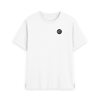White Printed T-shirt Front