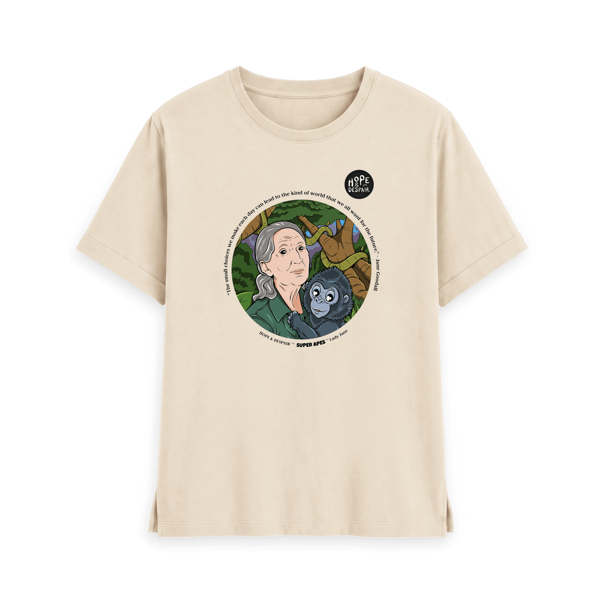 Oat Printed T-shirt Front