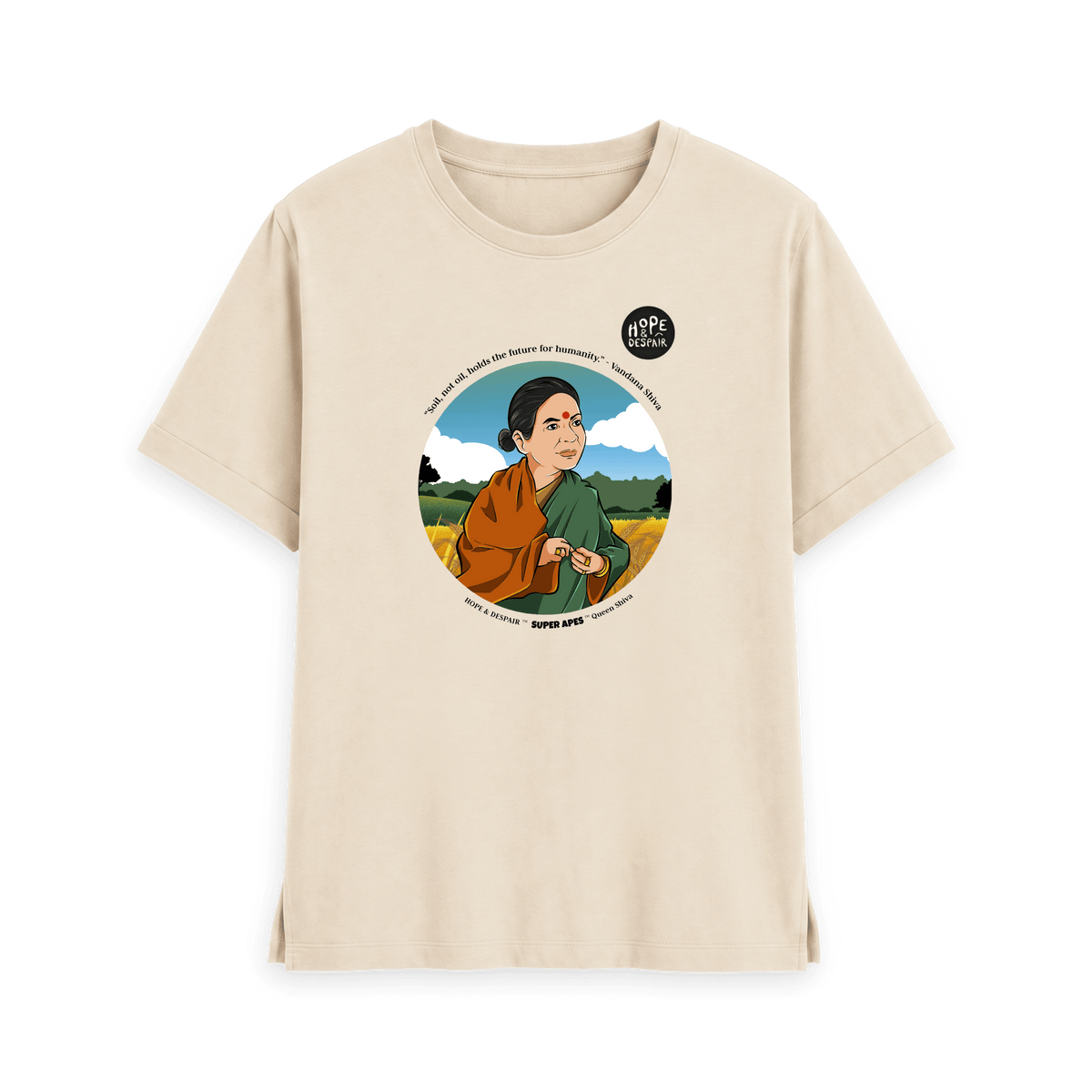Oat Printed T-shirt Front