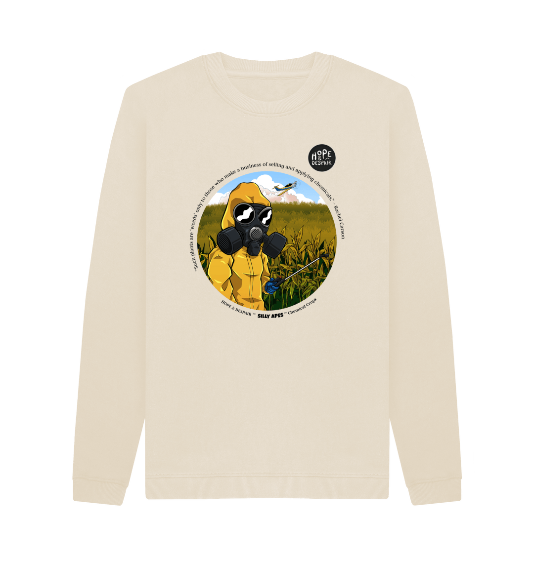 Oat Printed Sweater Front