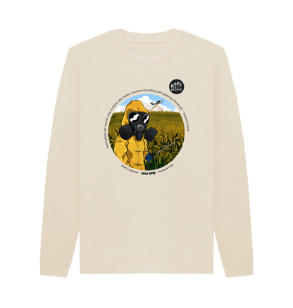 Oat Printed Sweater Front