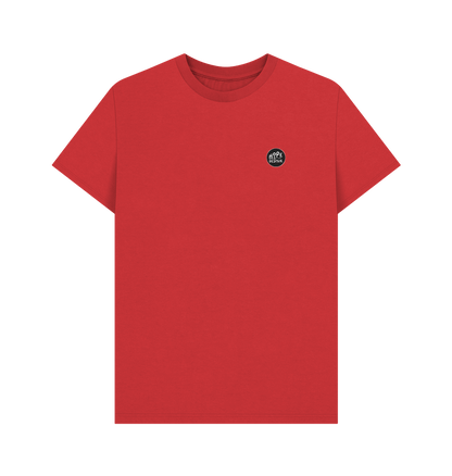 Red Climate Stripes - 100% Organic Cotton T-Shirt