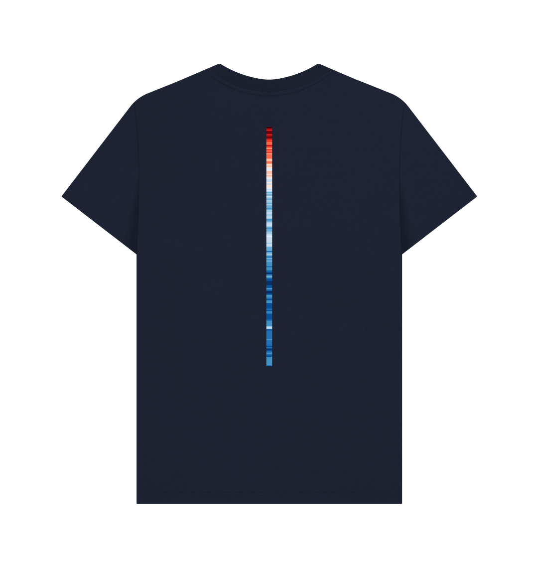 Climate Stripes - 100% Organic Cotton T-Shirt