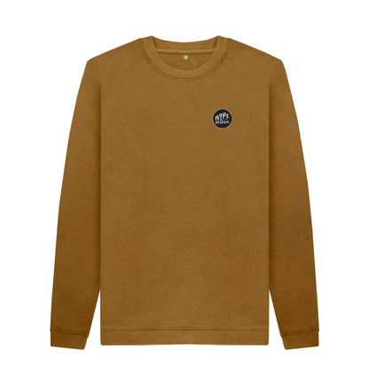 Brown hope and despair logo sweater