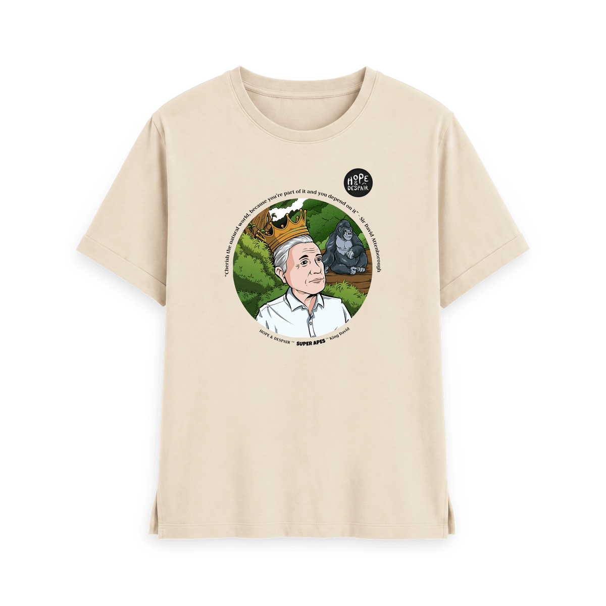 Oat Printed T-shirt Front