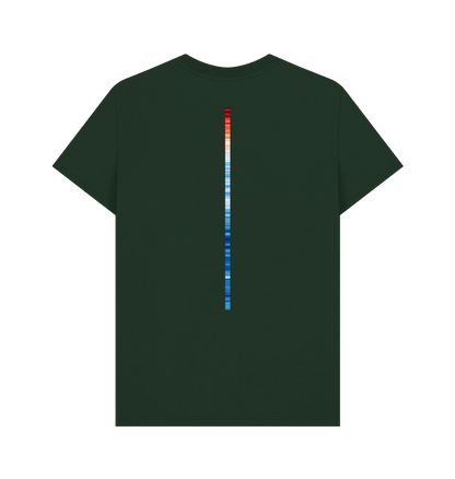 Climate Stripes - 100% Organic Cotton T-Shirt