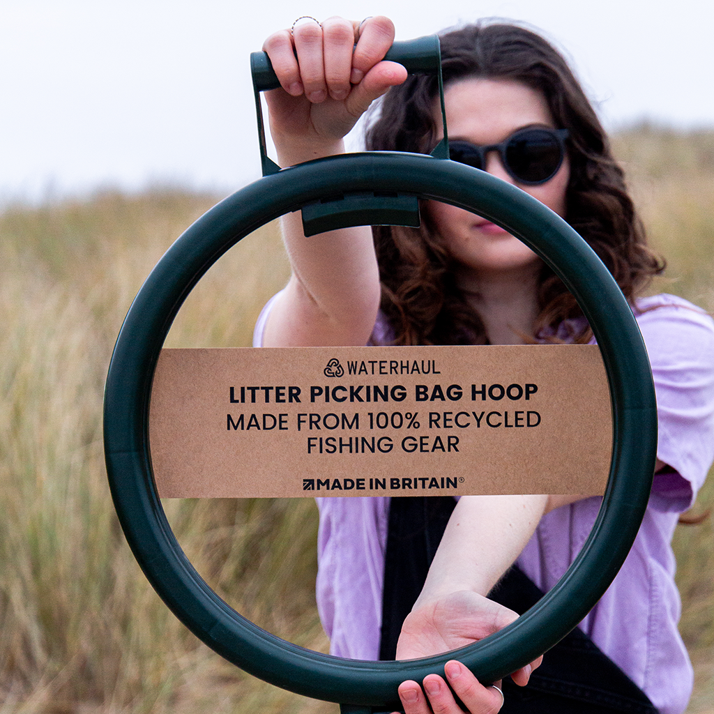 Recycled Litter Picking Bag Hoop