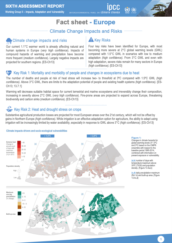 IPCC Climate Change 2022 - Impacts, Adaptation and Vulnerability