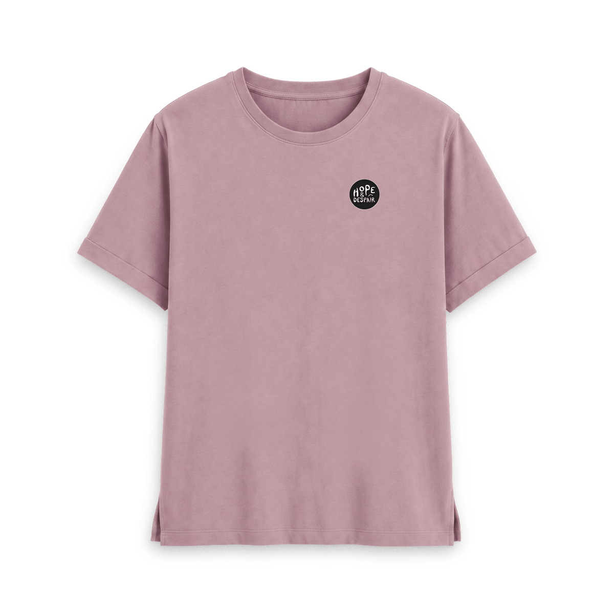 Mauve Printed T-shirt Front