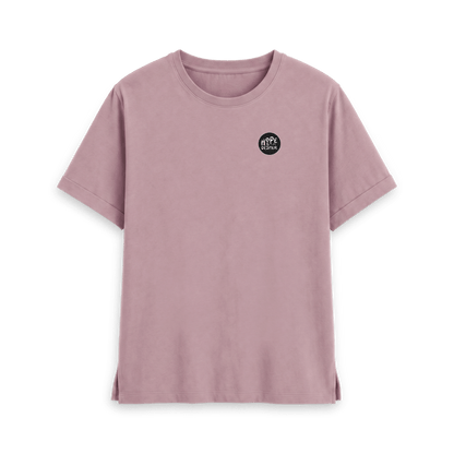 Mauve Printed T-shirt Front