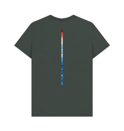 Climate Stripes - 100% Organic Cotton T-Shirt