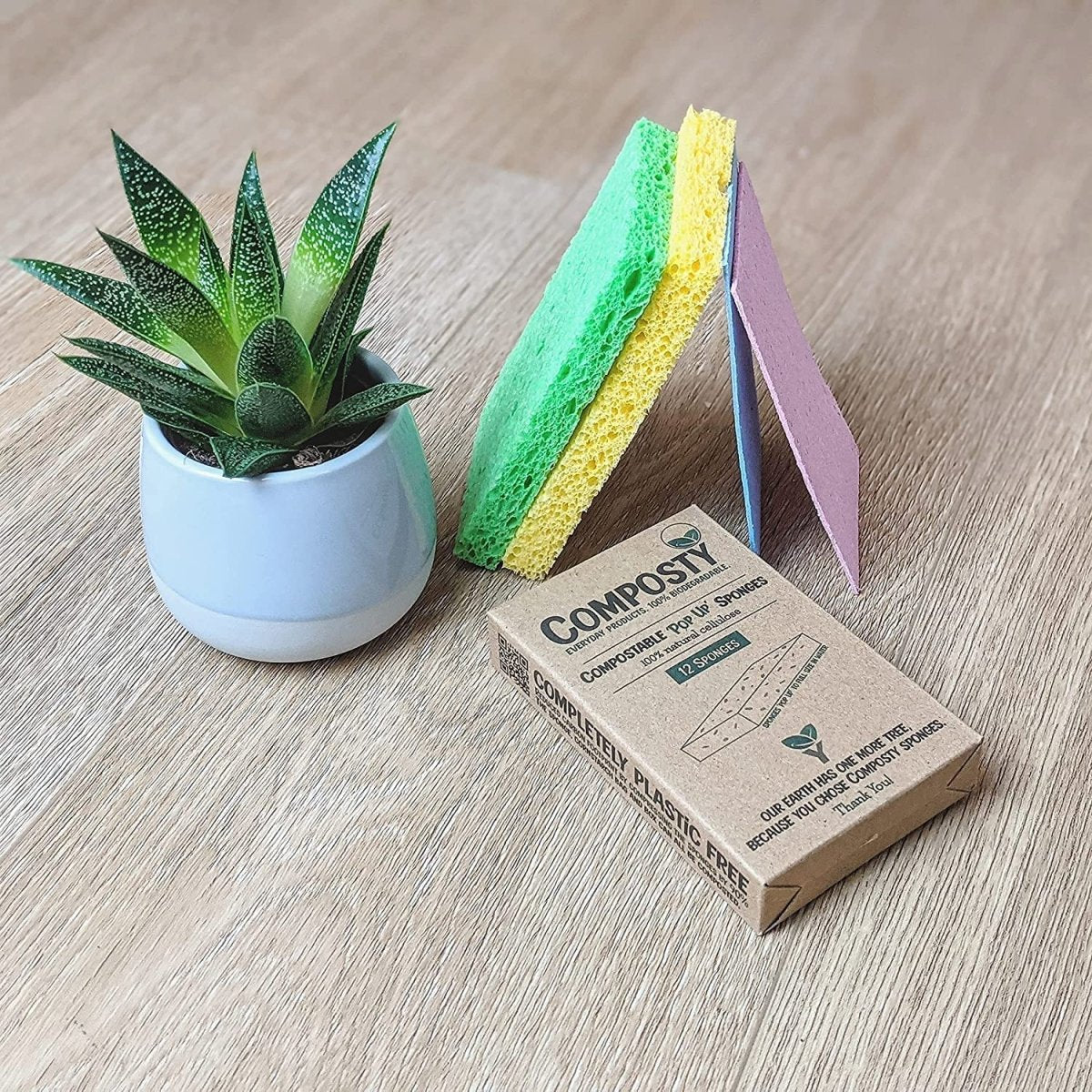 Magic ‘Pop-Up’ Eco Sponges
