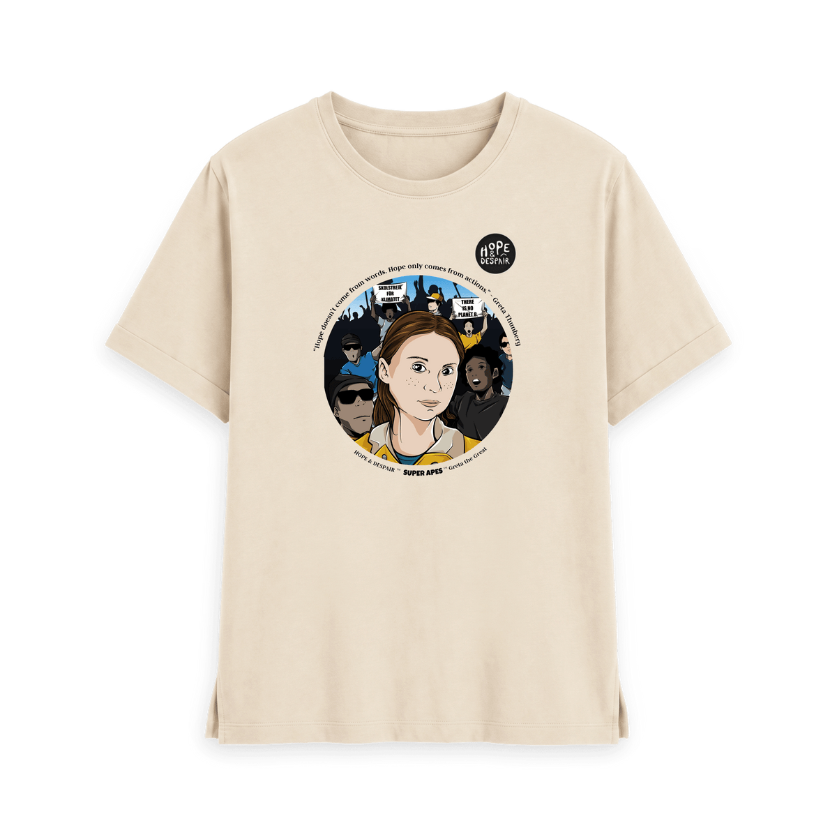 Oat Printed T-shirt Front