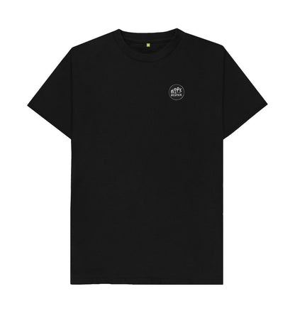 Black chemical crops t-shirt (back image)