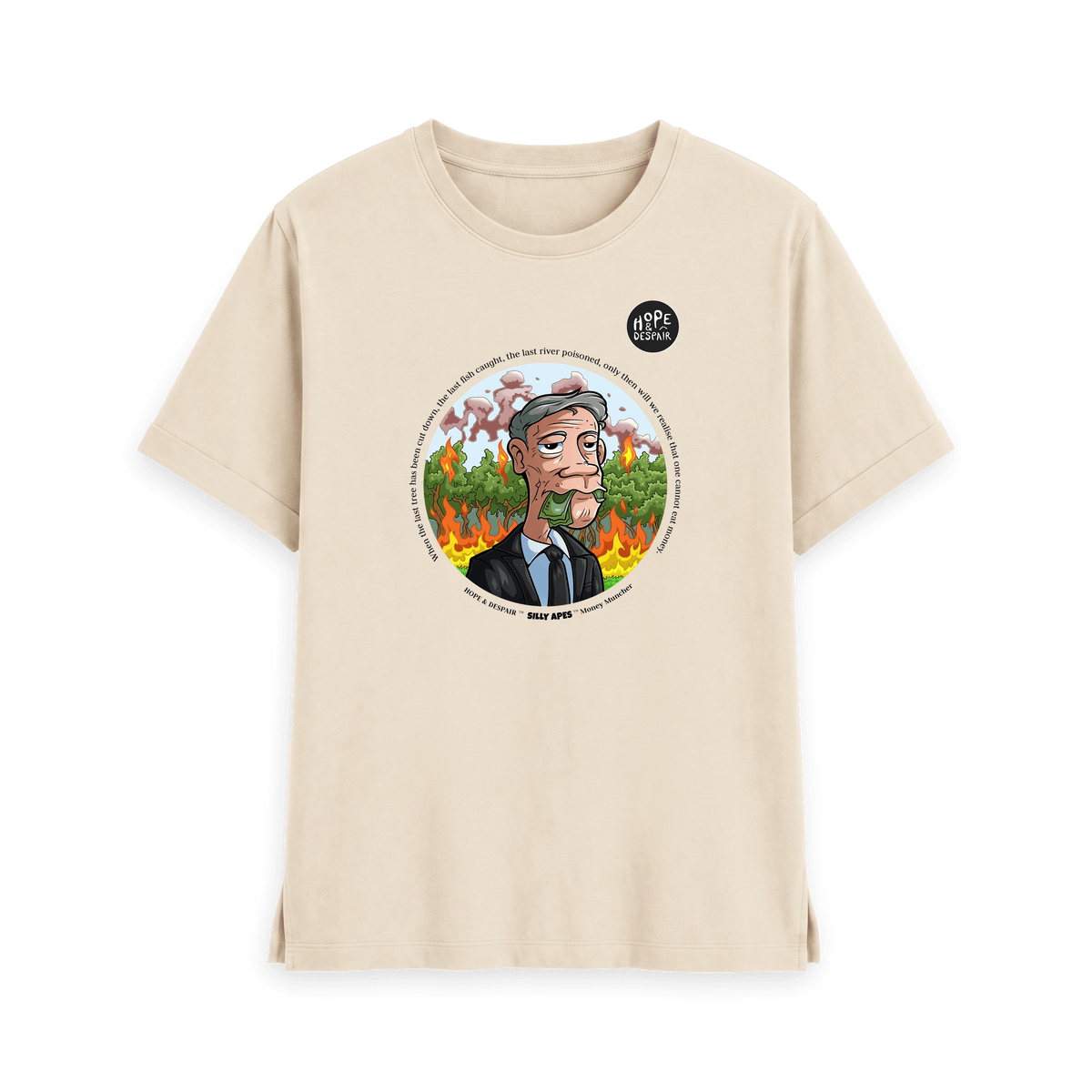 Oat Printed T-shirt Front