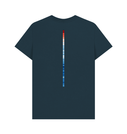 Climate Stripes - 100% Organic Cotton T-Shirt