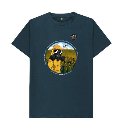 Denim Blue chemical crops 1 t-shirt