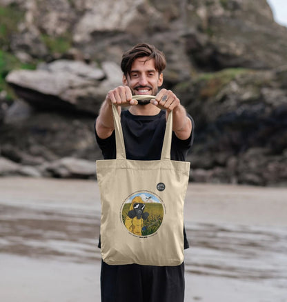 SILLY APES: Chemical Crops - Organic Tote Bag