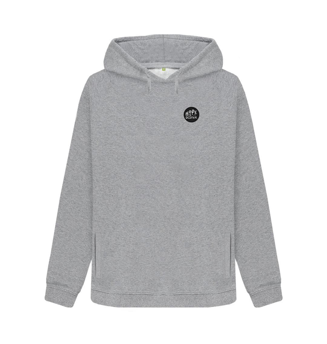 Light Heather Hope and Despair - Women's Organic Pullover Hoody