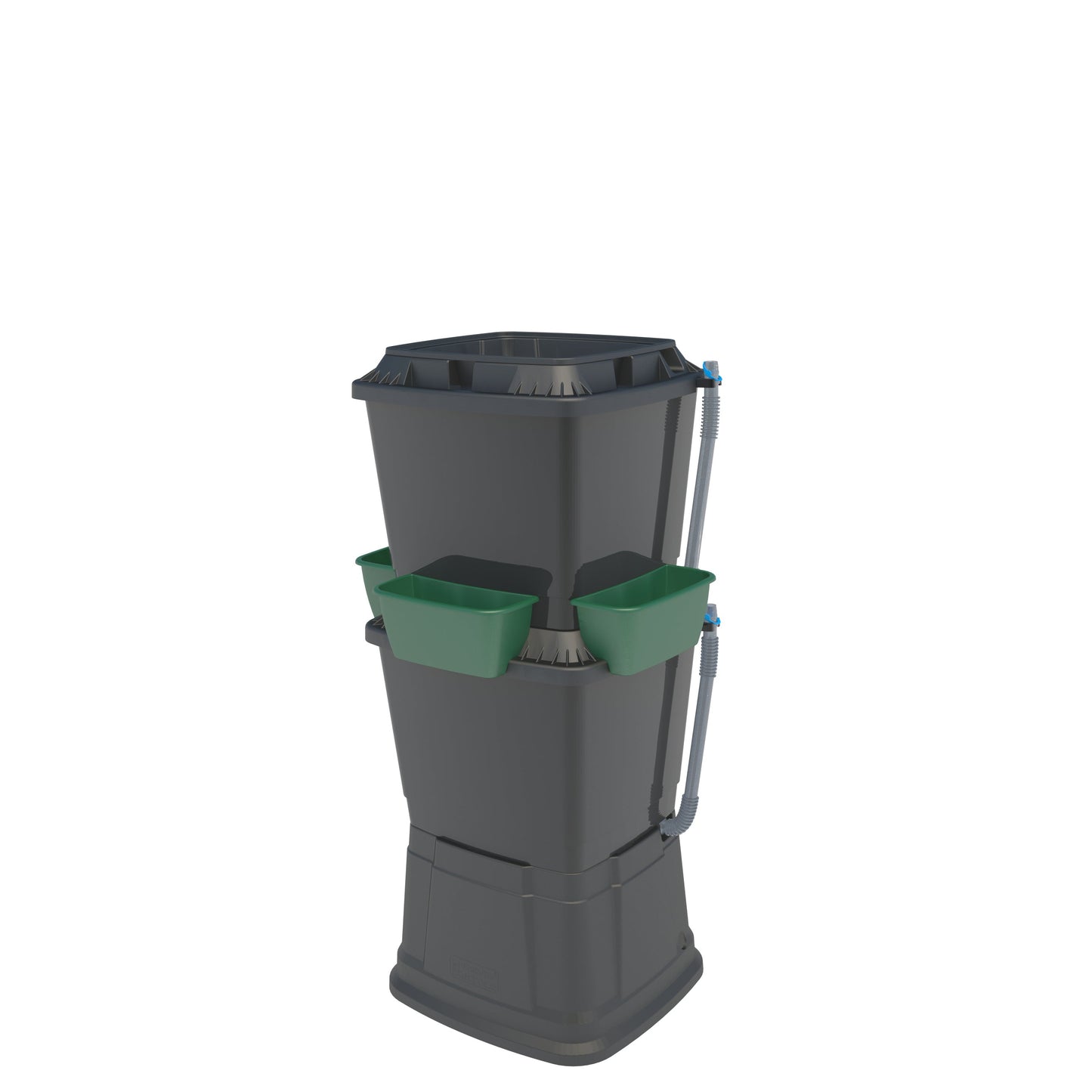 2 Tier 134 Litre Water Butt with Planters