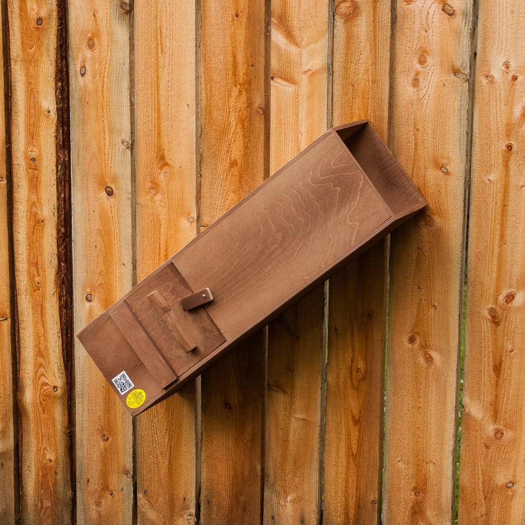 Tawny Owl Nest Box on fence